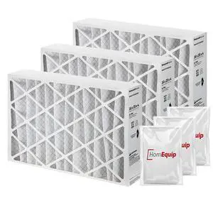 Furnace Filters 16x25x4 - HVAC Air Filter Replacement FC100A1029 Merv 11 with Easy Disposal Bag (3 Pack) Furnace Filters 16x25x4 - HVAC Air Filter Replacement FC100A1029 Merv 11 with Easy Disposal Bag (3 Pack)