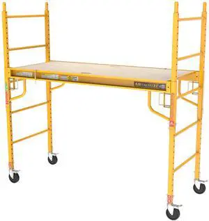 Multipurpose 6'. Baker-Style Scaffold - 1, 000-Lb. Capacity, Steel, Model# I-CISC Multipurpose 6'. Baker-Style Scaffold - 1, 000-Lb. Capacity, Steel, Model# I-CISC