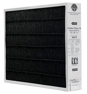 Healthy Climate X6675 20x25x5 Healthy Climate Carbon-Clean MERV 16 Filter Bundle with Same Day Supply Filter Change Reminder Magnet (1-Pack) Healthy Climate X6675 20x25x5 Healthy Climate Carbon-Clean MERV 16 Filter Bundle with Same Day Supply Filter Change Reminder Magnet (1-Pack)