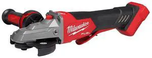 M18 FUEL 18-Volt Lithium-Ion Brushless Cordless 5 in. Flathead Braking Grinder with Paddle Switch No-Lock (Tool-Only) M18 FUEL 18-Volt Lithium-Ion Brushless Cordless 5 in. Flathead Braking Grinder with Paddle Switch No-Lock (Tool-Only)