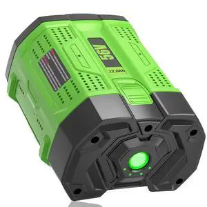 12000mAh High Capacity Replacement for EGO 56V Lithium Battery Compatible with EGO Battery BA2800 BA4200 BA4200T BA1400 BA1400T BA2240 Cordless Power Tool 12000mAh High Capacity Replacement for EGO 56V Lithium Battery Compatible with EGO Battery BA2800 BA4200 BA4200T BA1400 BA1400T BA2240 Cordless Power Tool