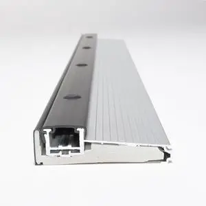Adjustable Aluminum Threshold Extra Short Width with Hidden Screws, Adapts to Any Height, Heavy-Duty for Residential & Commercial Use, Available in Multiple Sizes (Mill Finish, 96 inch) Adjustable Aluminum Threshold Extra Short Width with Hidden Screws, Adapts to Any Height, Heavy-Duty for Residential & Commercial Use, Available in Multiple Sizes (Mill Finish, 96 inch)