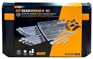 239 Pc. BMC Mechanics Tool Set 1/4, 3/8, 1/2 - 80942 239 Pc. BMC Mechanics Tool Set 1/4, 3/8, 1/2 - 80942