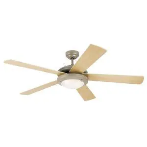 7234100 Comet Indoor Ceiling Fan with Light, Brushed Pewter 7234100 Comet Indoor Ceiling Fan with Light, Brushed Pewter