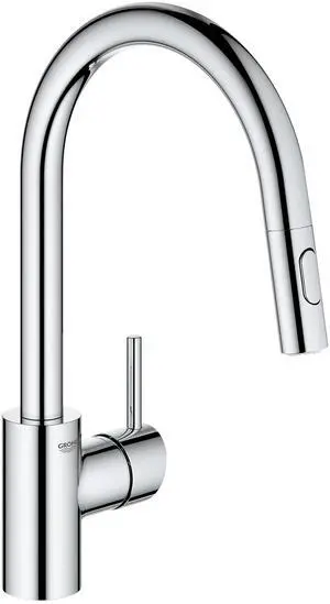 32665003 Concetto Pull-Down Kitchen Faucet with Sprayer, 1.75 GPM, Chrome 32665003 Concetto Pull-Down Kitchen Faucet with Sprayer, 1.75 GPM, Chrome