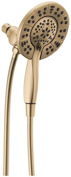 4-Setting In2ition 2-in-1 Dual Shower Head with HandHeld Spray, Brushed Gold Detachable Shower Head with Hose, Showerhead, 1.75 GPM Flow Rate, Champagne Bronze 58499-CZ 4-Setting In2ition 2-in-1 Dual Shower Head with HandHeld Spray, Brushed Gold Detachable Shower Head with Hose, Showerhead, 1.75 GPM Flow Rate, Champagne Bronze 58499-CZ