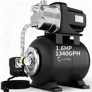 Shallow Well Pump, Stainless Steel Water Transfer Pump, 115V Garden Irrigation Pump, Water Booster Jet Pump for Home Garden Lawn Farm, Matte black Shallow Well Pump, Stainless Steel Water Transfer Pump, 115V Garden Irrigation Pump, Water Booster Jet Pump for Home Garden Lawn Farm, Matte black