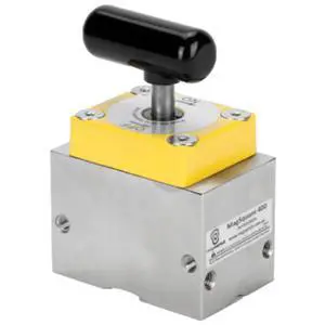 MagSquare 400 Magnetic Welding Square Base Clamp Holder for Welding Kit, Tools, Supplies and Accessories, Magnet Switch with On/Off Capabilities, 400 lb Holding Force MagSquare 400 Magnetic Welding Square Base Clamp Holder for Welding Kit, Tools, Supplies and Accessories, Magnet Switch with On/Off Capabilities, 400 lb Holding Force