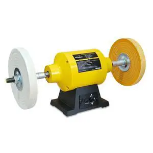 10 Inch Bench Buffer Polisher, Dual Speed 1750/3450RPM Electric Buffing Machine with Heavy Duty Cast Iron Based for Jewelry, Metal, Rock, Wood, Garage, Workshop 10 Inch Bench Buffer Polisher, Dual Speed 1750/3450RPM Electric Buffing Machine with Heavy Duty Cast Iron Based for Jewelry, Metal, Rock, Wood, Garage, Workshop