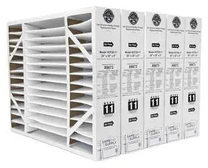 Lennox X6673-20" x 25" x 5" HCF20-11 Air Filter, MERV 11 Filter Bundle with Same Day Supply Filter Change Reminder Magnet (5-Pack) Lennox X6673-20" x 25" x 5" HCF20-11 Air Filter, MERV 11 Filter Bundle with Same Day Supply Filter Change Reminder Magnet (5-Pack)