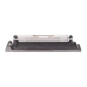 Machinists' Level with Ground and Graduated Main Vial - Ideal for Machine Shop and Tool Room Use - 8" Length, Cross Test Vial, Without Case - 98-8 Machinists' Level with Ground and Graduated Main Vial - Ideal for Machine Shop and Tool Room Use - 8" Length, Cross Test Vial, Without Case - 98-8