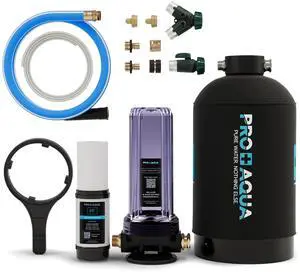 Portable RV Water Softener Filter and Soften Hard Water for RV Trailers Vans 16,000-Grains and Filtration System Bundle WS-P-16-BNDL Portable RV Water Softener Filter and Soften Hard Water for RV Trailers Vans 16,000-Grains and Filtration System Bundle WS-P-16-BNDL