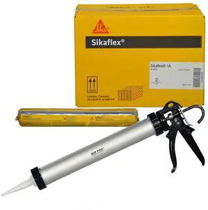 Sikaflex 1a 20 oz Sausage Kit with Caulking Gun Limestone, Pack of 20 One Component, Flexible, Non Sag, Polyurethane Concrete and Masonry Sealant for Vertical and Horizontal Surfaces Sikaflex 1a 20 oz Sausage Kit with Caulking Gun Limestone, Pack of 20 One Component, Flexible, Non Sag, Polyurethane Concrete and Masonry Sealant for Vertical and Horizontal Surfaces