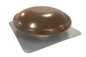 GAF 1500 CFM Powered Roof Mount Attic Fan with Thermostat Controller for Up to 2800 Sq Ft | Durable Galvanized Steel Construction | Built-In Screen - Brown GAF 1500 CFM Powered Roof Mount Attic Fan with Thermostat Controller for Up to 2800 Sq Ft | Durable Galvanized Steel Construction | Built-In Screen - Brown