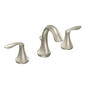 Eva Brushed Nickel Two-Handle High-Arc Widespread Bathroom Faucet, Bathroom Faucets for Sink 3 Hole Setup with Drain Trim, (Valve Required), T6420BN Eva Brushed Nickel Two-Handle High-Arc Widespread Bathroom Faucet, Bathroom Faucets for Sink 3 Hole Setup with Drain Trim, (Valve Required), T6420BN