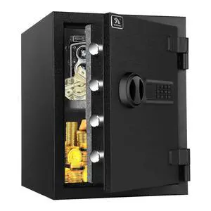 Fireproof Safe,1.24 Cubic Feet Small Steel Money Safe Box Home Safes with Digital Lock for Home and Office Fireproof Safe,1.24 Cubic Feet Small Steel Money Safe Box Home Safes with Digital Lock for Home and Office