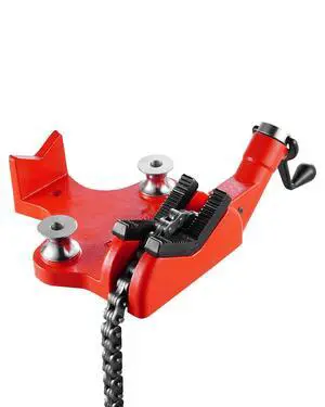 Heavy-Duty Pipe Chain Vise, 1/2" - 8" Pipe Capacity, 34.6" Rugged Chain & Cast Iron Base, Industrial-Grade Pipe Clamping for Plumbing, Automotive Repairs, Metalworking Heavy-Duty Pipe Chain Vise, 1/2" - 8" Pipe Capacity, 34.6" Rugged Chain & Cast Iron Base, Industrial-Grade Pipe Clamping for Plumbing, Automotive Repairs, Metalworking