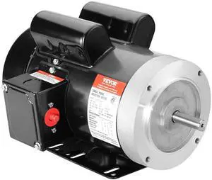 2HP Electric Motor 1725 RPM, AC 115V/230V, 56C Frame, Air Compressor Motor Single Phase, 5/8" Keyed Shaft, CW/CCW Rotation for Agricultural Machinery and General Equipment 2HP Electric Motor 1725 RPM, AC 115V/230V, 56C Frame, Air Compressor Motor Single Phase, 5/8" Keyed Shaft, CW/CCW Rotation for Agricultural Machinery and General Equipment