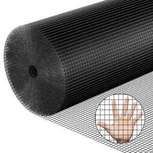 Hardware Cloth 1/2 inch 72 x 50 ft Heavy Duty Black Chicken Wire Fencing 19 Gauge Vinyl Coated Welded Wire Mesh Roll PVC Hardware Cloth Chicken Wire Fencing Garden Fence Tree Guard Hardware Cloth 1/2 inch 72 x 50 ft Heavy Duty Black Chicken Wire Fencing 19 Gauge Vinyl Coated Welded Wire Mesh Roll PVC Hardware Cloth Chicken Wire Fencing Garden Fence Tree Guard