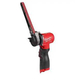 Sander with Abrasive Belt - 12V Fuel - Half Inch X 18 Inch - Quick Point Removal - Speed Adjustment - Without Battery Sander with Abrasive Belt - 12V Fuel - Half Inch X 18 Inch - Quick Point Removal - Speed Adjustment - Without Battery