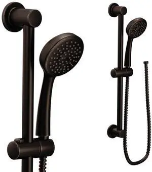 Oil Rubbed Bronze Eco-Performance Detachable Handheld Showerhead with 24-inch Slide Bar and 69-inch Hose, 3868EPORB Oil Rubbed Bronze Eco-Performance Detachable Handheld Showerhead with 24-inch Slide Bar and 69-inch Hose, 3868EPORB