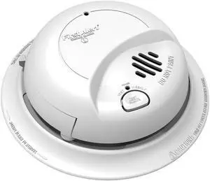 First Alert 9120B / SMI100-AC Smoke Detector, Hardwired Alarm with Battery Backup, 10-Pack First Alert 9120B / SMI100-AC Smoke Detector, Hardwired Alarm with Battery Backup, 10-Pack