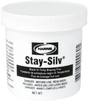 SSBF5 Stay Silv Brazing Flux, 5 lb. Jar, Black SSBF5 Stay Silv Brazing Flux, 5 lb. Jar, Black