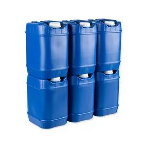 5-Gallon Stackable Water Storage Containers, Emergency Water Storage for Camping and Disaster Preparedness, 30 Gallons 5-Gallon Stackable Water Storage Containers, Emergency Water Storage for Camping and Disaster Preparedness, 30 Gallons