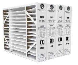 Lennox X6673-20" x 25" x 5" HCF20-11 Air Filter, MERV 11 Filter Bundle with Same Day Supply Filter Change Reminder Magnet (4) Lennox X6673-20" x 25" x 5" HCF20-11 Air Filter, MERV 11 Filter Bundle with Same Day Supply Filter Change Reminder Magnet (4)