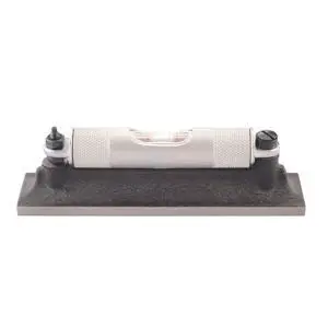 Machinists' Level with Ground and Graduated Main Vial - Ideal for Machine Shop and Tool Room Use - 4" Length, Without Case and Cross Test Vial - 98-4 Machinists' Level with Ground and Graduated Main Vial - Ideal for Machine Shop and Tool Room Use - 4" Length, Without Case and Cross Test Vial - 98-4