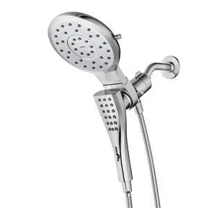 220C3EP Verso Eight-Function 7" Diameter Spray Head Standard With Handshower with Eco Performance, Chrome, 72" Hose 220C3EP Verso Eight-Function 7" Diameter Spray Head Standard With Handshower with Eco Performance, Chrome, 72" Hose
