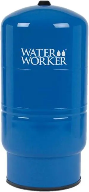 WaterWorker HT-30B Vertical Pressure Well Tank, 30-gallon tank with 26-gallon capacity, Blue WaterWorker HT-30B Vertical Pressure Well Tank, 30-gallon tank with 26-gallon capacity, Blue