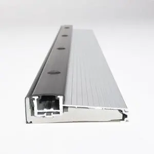 Adjustable Aluminum Threshold Extra Short Width with Hidden Screws, Adapts to Any Height, Heavy-Duty for Residential & Commercial Use, Available in Multiple Sizes (Mill Finish, 48 inch) Adjustable Aluminum Threshold Extra Short Width with Hidden Screws, Adapts to Any Height, Heavy-Duty for Residential & Commercial Use, Available in Multiple Sizes (Mill Finish, 48 inch)
