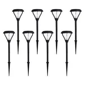 Premier Outdoor Pathway Garden Landscape Light with 2 Color LEDs, Warm White and Bright White, Black, Heavy Duty Cast Aluminum, 50 Lumens, 8-Pack (239iP890080) Premier Outdoor Pathway Garden Landscape Light with 2 Color LEDs, Warm White and Bright White, Black, Heavy Duty Cast Aluminum, 50 Lumens, 8-Pack (239iP890080)