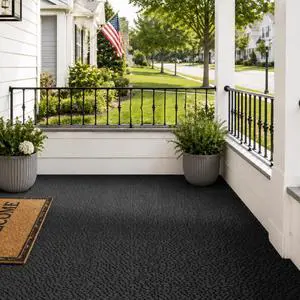Plastic Interlocking Cobbled Stone Tile (60PCS) 12" x 12", Patio Tiles Outdoor Waterproof Non Slip, Interlocking Drainage Tiles for Pool, Basement, Shower, Bathroom, Backyard, Garden (Black) Plastic Interlocking Cobbled Stone Tile (60PCS) 12" x 12", Patio Tiles Outdoor Waterproof Non Slip, Interlocking Drainage Tiles for Pool, Basement, Shower, Bathroom, Backyard, Garden (Black)