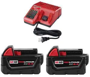 M18 5.0 BATTERY 2PK STARTER KIT M18 5.0 BATTERY 2PK STARTER KIT