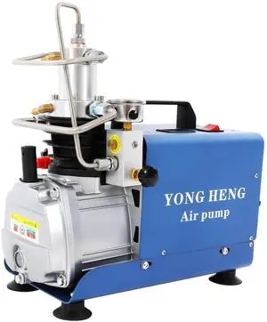 Electric 4500psi PCP Air Compressor Pump, 30MPa Portable High Pressure Air Compressor Inflator PC P, Two-Stage Compression PCP Air Pump Electric 4500psi PCP Air Compressor Pump, 30MPa Portable High Pressure Air Compressor Inflator PC P, Two-Stage Compression PCP Air Pump
