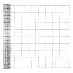 12.5 Gauge Galvanized Welded Fence Wire Roll, with 4 x 4 Square Mesh Opening, Wire Mesh Fencing Roll for Vegetables Garden Netting Chicken Coop Animal Enclosure (72 in. x 100ft.) 12.5 Gauge Galvanized Welded Fence Wire Roll, with 4 x 4 Square Mesh Opening, Wire Mesh Fencing Roll for Vegetables Garden Netting Chicken Coop Animal Enclosure (72 in. x 100ft.)