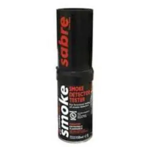 Smoke Sabre, Aerosol Smoke Detector Tester,2.6oz, Case of 12 Smoke Sabre, Aerosol Smoke Detector Tester,2.6oz, Case of 12