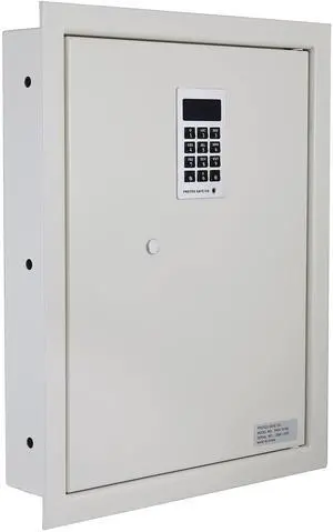 Protex Safe Electronic Keypad Wall Safe (PWS-1814E), Burglary Resistant wall safe, digital electronic locking system, velvet interior, automatic door opening, 2 Removable shelves Protex Safe Electronic Keypad Wall Safe (PWS-1814E), Burglary Resistant wall safe, digital electronic locking system, velvet interior, automatic door opening, 2 Removable shelves
