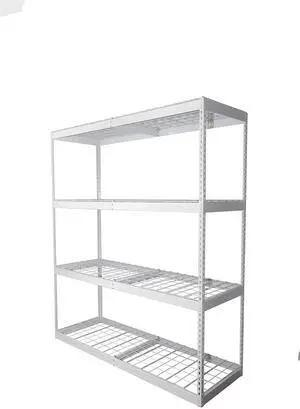 Garage Shelving Unit - Storage Shelf that Holds 500 Pounds Per Shelf Rack - All Steel Shelves for Storage - Easy to Assemble Shelving Storage, Garage Shelf, White (24" x 72" x 84") Garage Shelving Unit - Storage Shelf that Holds 500 Pounds Per Shelf Rack - All Steel Shelves for Storage - Easy to Assemble Shelving Storage, Garage Shelf, White (24" x 72" x 84")