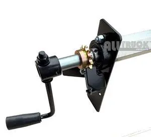 Dump Truck and Trailer Tarp Kit Manual Pull Hand Crank Hexagon Axle NO TARP Dump Truck and Trailer Tarp Kit Manual Pull Hand Crank Hexagon Axle NO TARP
