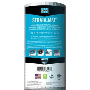 STRATA_MAT High Performance Uncoupling, 150 SF Roll STRATA_MAT High Performance Uncoupling, 150 SF Roll