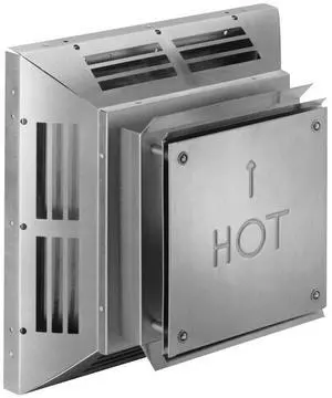 Simpson Dura-Vent 46DVA-HC Horizontal Square Termination Cap-4" x 6 5/8" Direct Vent, 4" x 6.625", Galvanized Simpson Dura-Vent 46DVA-HC Horizontal Square Termination Cap-4" x 6 5/8" Direct Vent, 4" x 6.625", Galvanized
