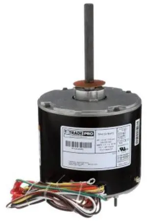 TP-C33-MHP2 Universal Condenser Fan Motor; 1/6-1/3 Multi-Horsepower; 208/230V; 1075 RPM; Single Phase; 1.8A; 0.5" Shaft Diameter; 5" Shaft Length TP-C33-MHP2 Universal Condenser Fan Motor; 1/6-1/3 Multi-Horsepower; 208/230V; 1075 RPM; Single Phase; 1.8A; 0.5" Shaft Diameter; 5" Shaft Length