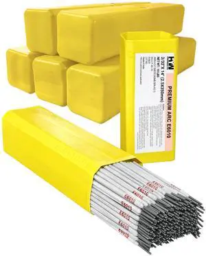 E6010 Premium Arc Stick Electrodes Welding Rods 3/32" 1/8" 5/32" 10 lb x 6-pk (3/32" - 60LB) E6010 Premium Arc Stick Electrodes Welding Rods 3/32" 1/8" 5/32" 10 lb x 6-pk (3/32" - 60LB)