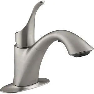 K-22035-VS Simplice Laundry Sink Faucet, Single Handle Pull-Out, 2-Function Spray Head, 3-Hole Install, Utility Sink Faucet in Vibrant Stainless Finish K-22035-VS Simplice Laundry Sink Faucet, Single Handle Pull-Out, 2-Function Spray Head, 3-Hole Install, Utility Sink Faucet in Vibrant Stainless Finish