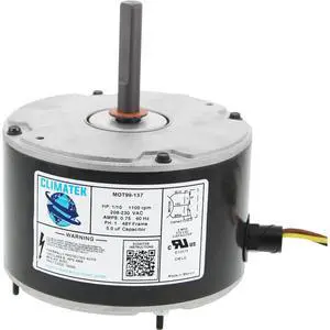 Upgraded 1/10 HP Condenser Fan Motor Directly Replaces ICP Heil Tempstar Comfortmaker 1178652 1186357 1172707 Upgraded 1/10 HP Condenser Fan Motor Directly Replaces ICP Heil Tempstar Comfortmaker 1178652 1186357 1172707