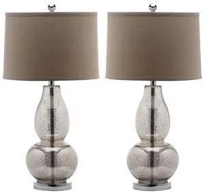 Lighting Collection Mercurio Antique Silver/ Wheat Brown Shade 29-inch Bedroom Living Room Home Office Desk Nightstand Table Lamp Set of 2 (LED Bulbs Included) Lighting Collection Mercurio Antique Silver/ Wheat Brown Shade 29-inch Bedroom Living Room Home Office Desk Nightstand Table Lamp Set of 2 (LED Bulbs Included)