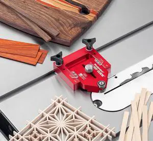 ThinRip Guide, Thin Rip Jig for Quickly Cutting Safe Accurate + Repeatable Narrow Strips, Inch & Metric Scales, Table Saw Accessory, USA Made - TRG ThinRip Guide, Thin Rip Jig for Quickly Cutting Safe Accurate + Repeatable Narrow Strips, Inch & Metric Scales, Table Saw Accessory, USA Made - TRG